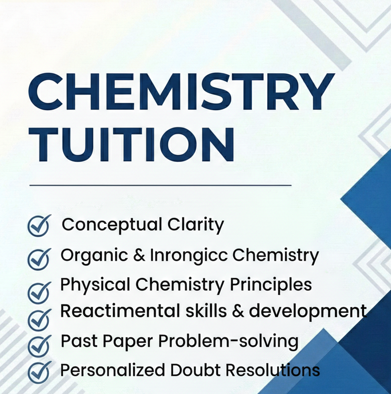 Chemistry Tuition (CBSE | IGCSE | British Curriculum)